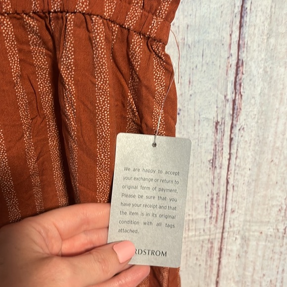 NWT Caslon Stripe Print Sleeveless Dress - Picture 5 of 12